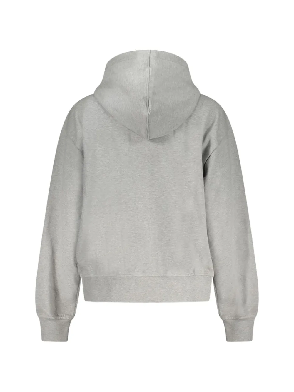Calvin Klein Hoodie met logoprint en rits Grijs