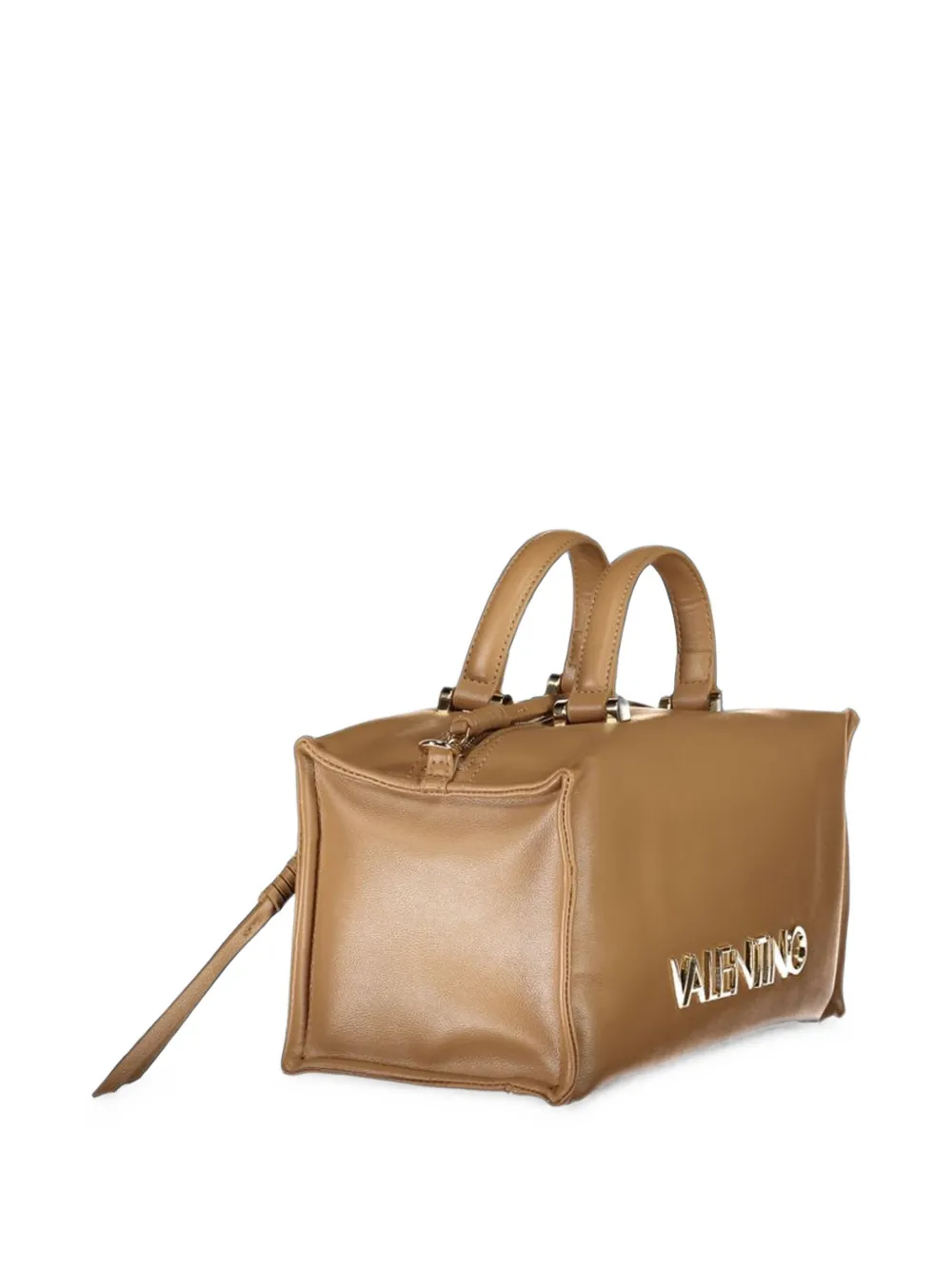 MARIO VALENTINO Shopper met logo Beige