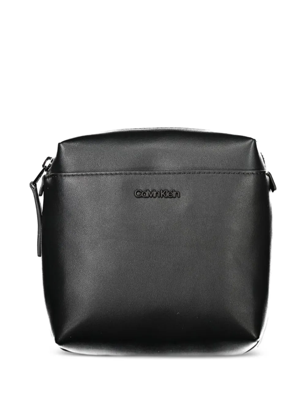 Calvin Klein logo-lettering shoulder bag - Nero