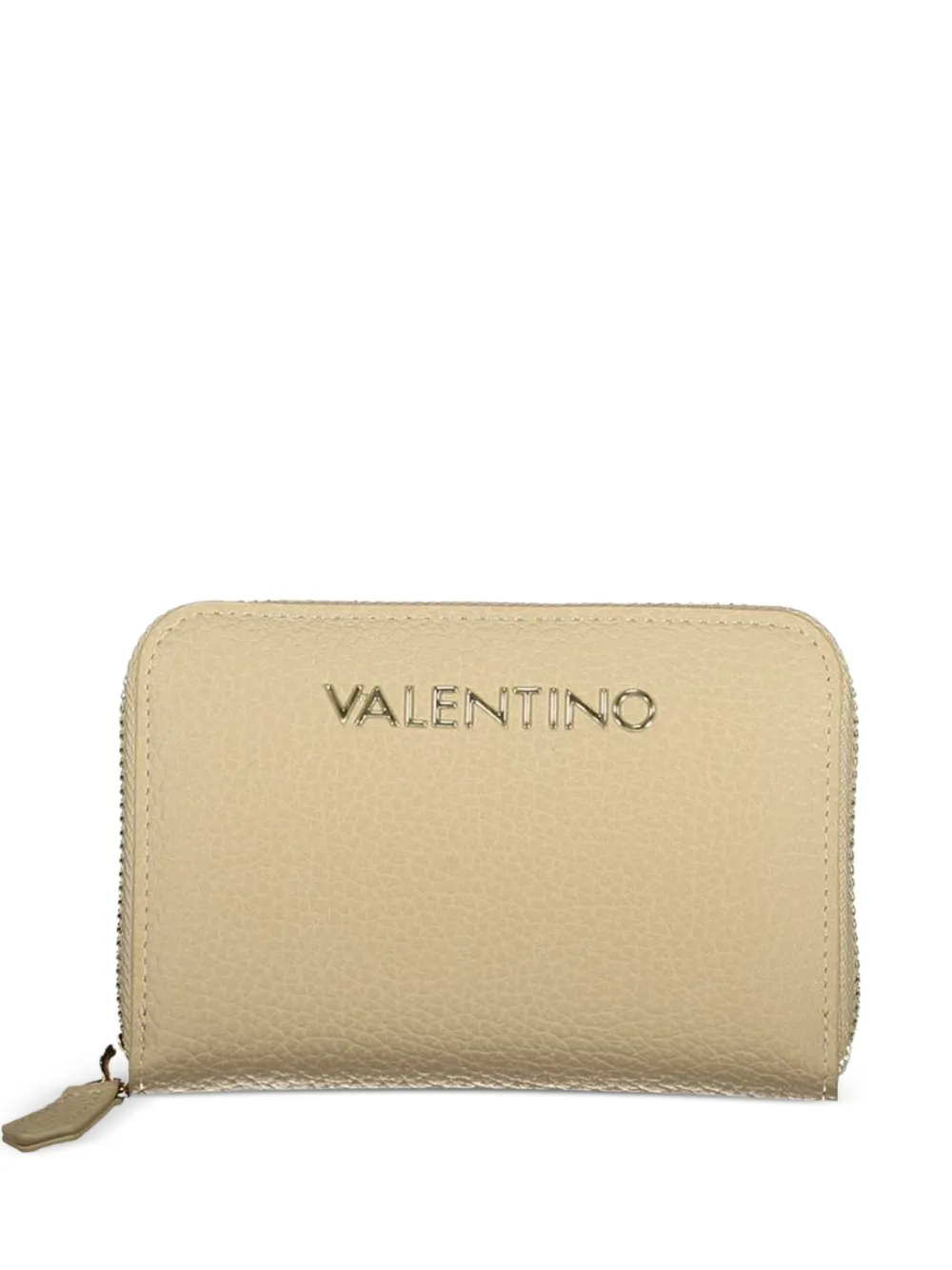 MARIO VALENTINO logo-lettering wallet - Toni neutri