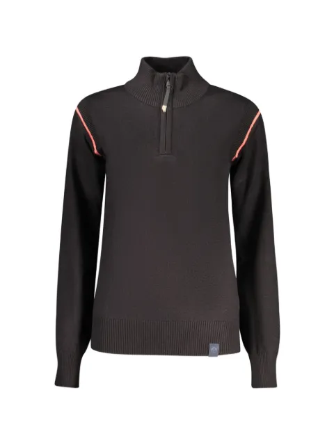 North Sails half-zip contrast-piping sweater