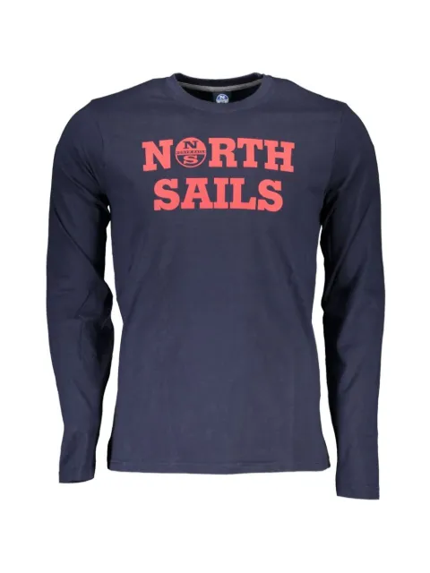 North Sails logo-print long-sleeve T-shirt