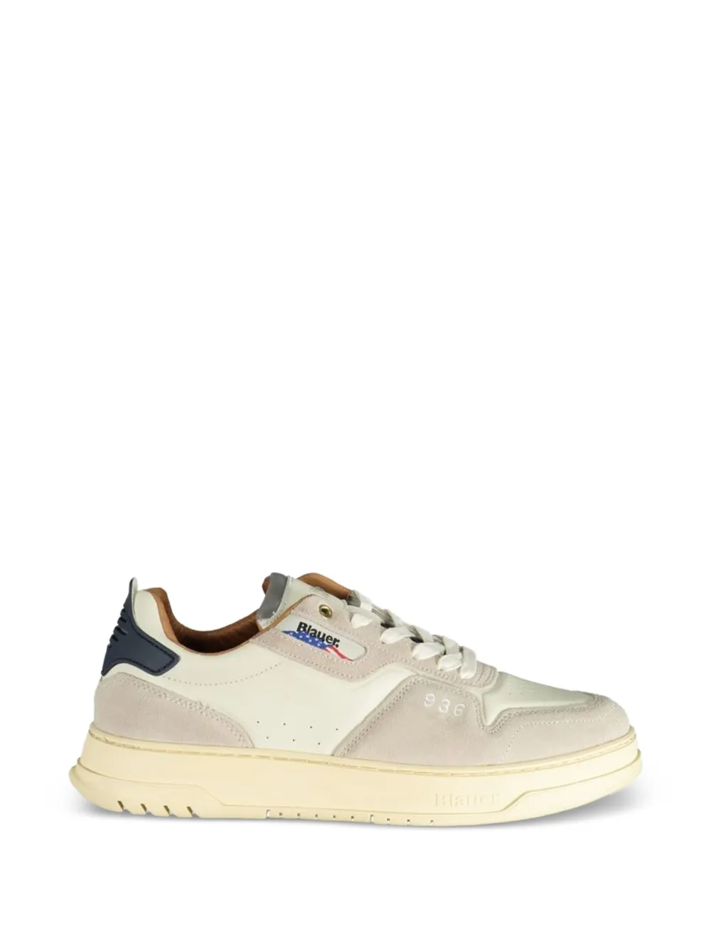 Blauer 936 panelled sneakers - Toni neutri