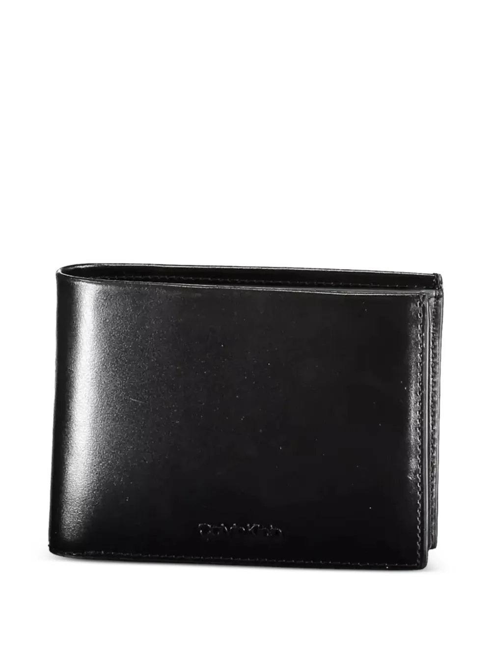 Calvin Klein bifold leather wallet - Nero