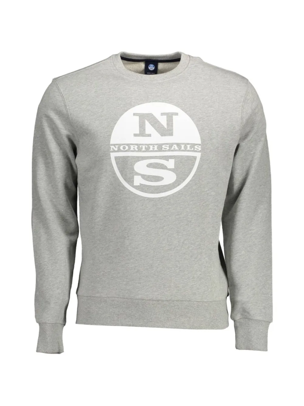 North Sails logo-print crew-neck sweatshirt - Grigio