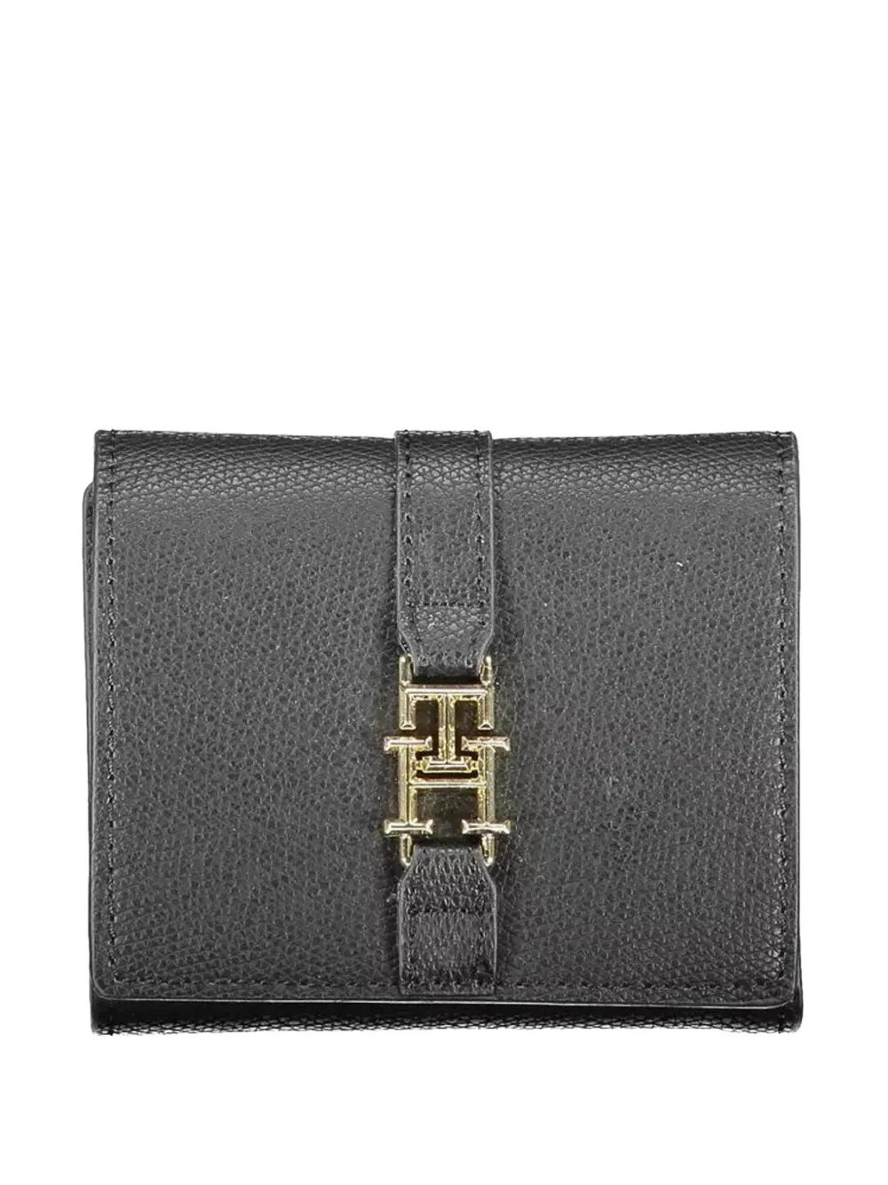 Tommy Hilfiger TH logo-plaque trifold wallet - Nero