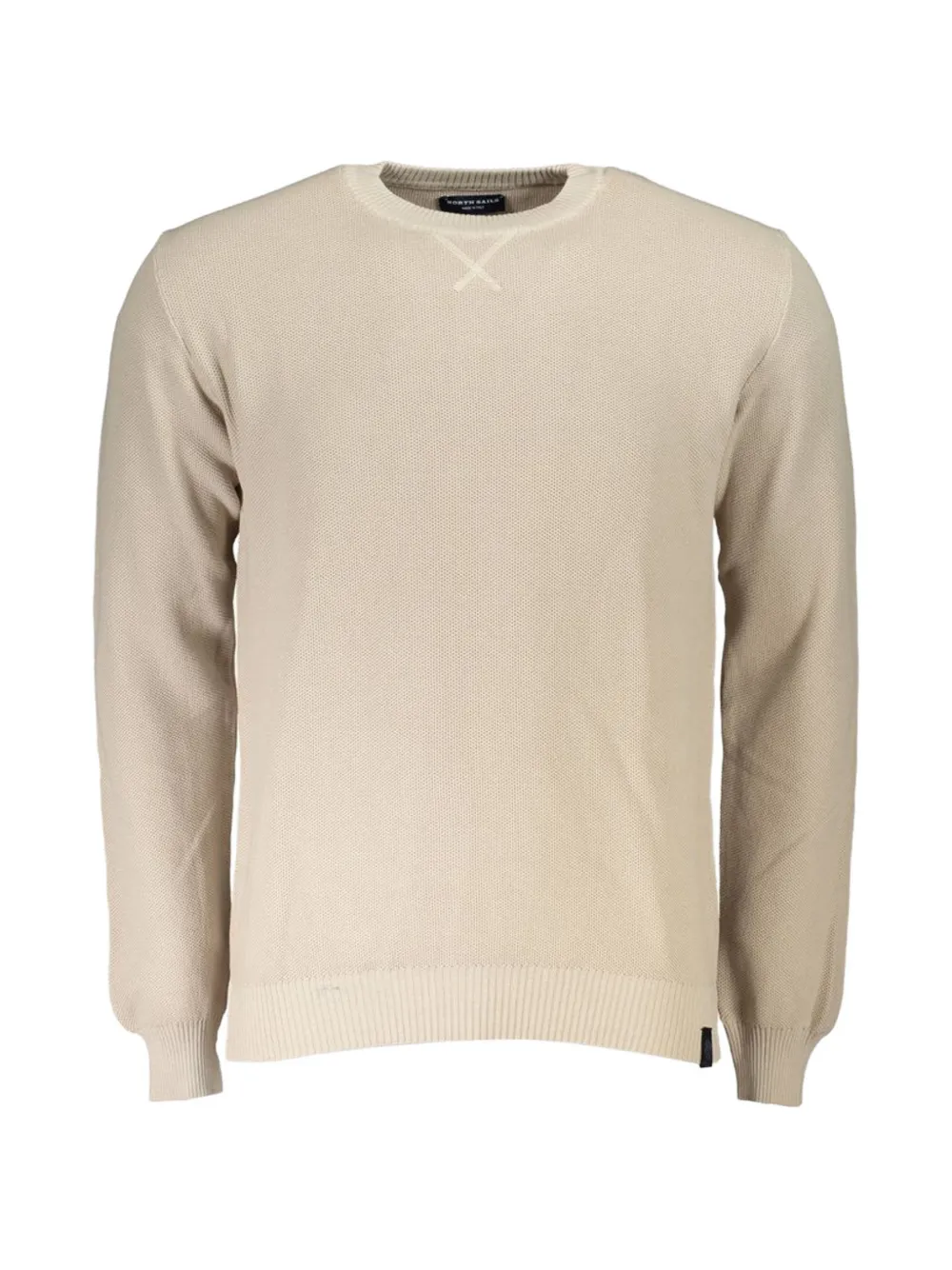 North Sails waffle-knit crew-neck sweater - Toni neutri
