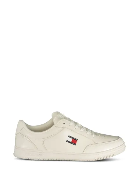 Tommy Jeans tenis bajos con perforaciones y parche del logo