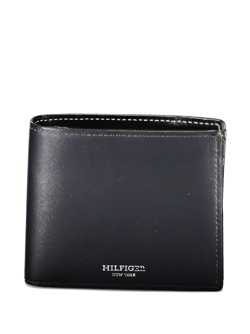 Tommy Hilfiger logo-print bifold wallet - Nero