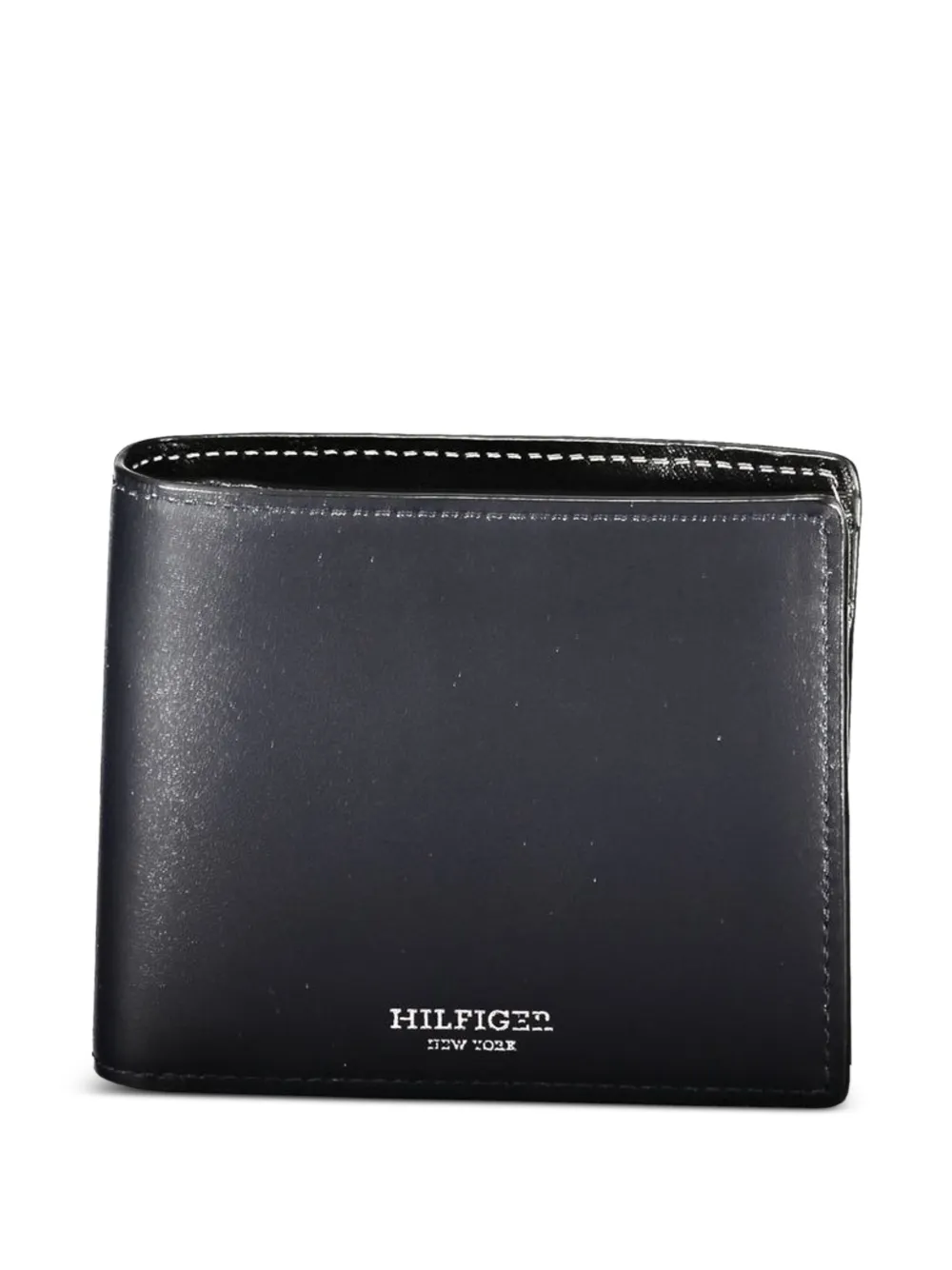 Tommy Hilfiger logo-print bifold wallet - Nero