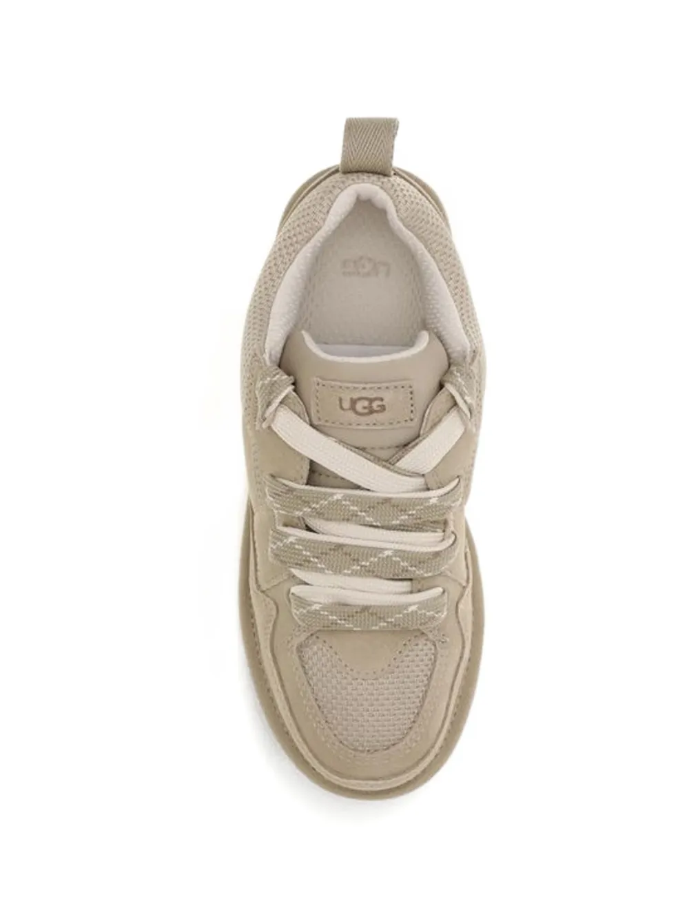UGG Lo Lowmel panelled low-top sneakers Beige