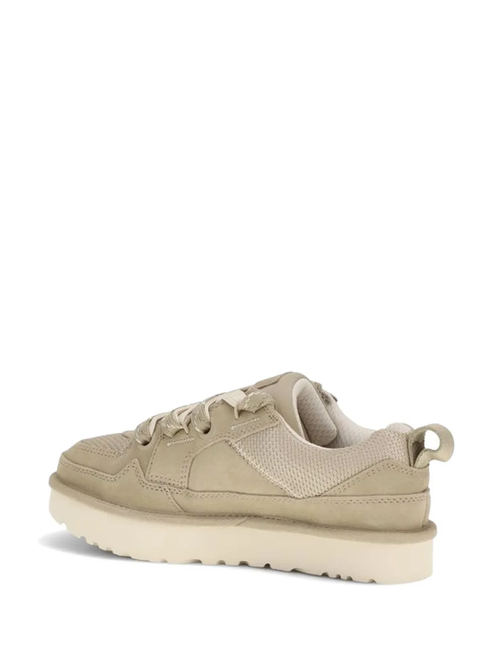 UGG Lo Lowmel panelled low-top sneakers Beige