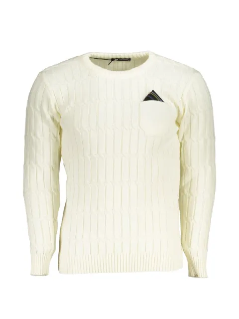 U.S. Grand cable-knit chest-pocket sweater