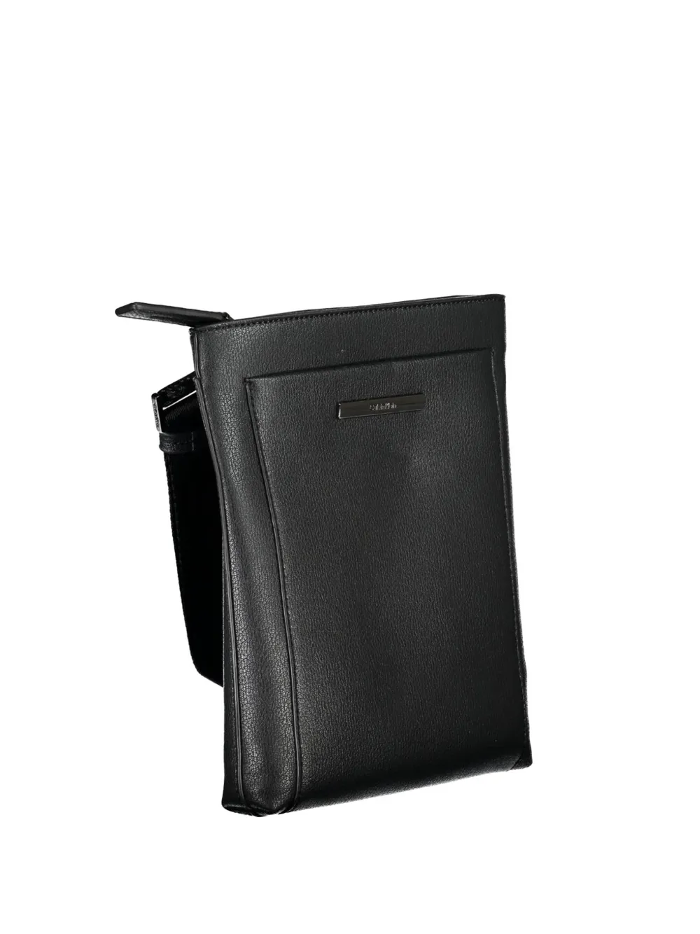 Calvin Klein logo-plaque shoulder bag - Nero