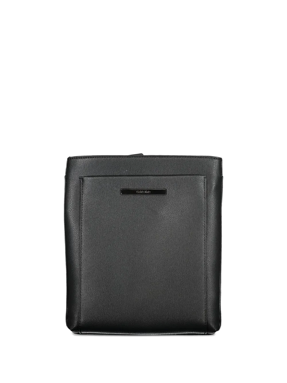 Calvin Klein logo-plaque shoulder bag - Nero