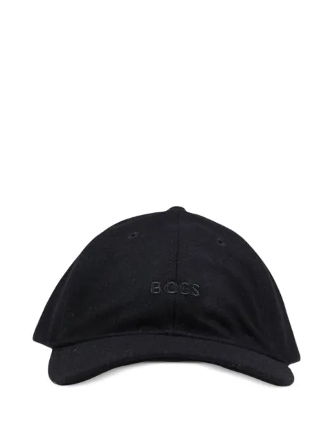 BOSS logo-embroidered baseball cap