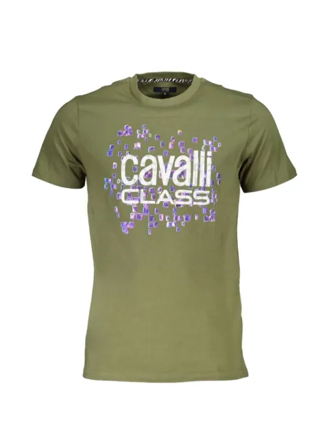 Cavalli Class logo-print T-shirt