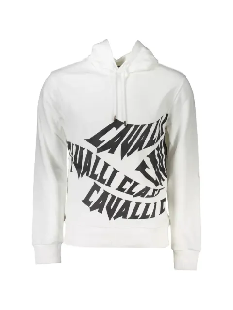 Cavalli Class logo-print hoodie