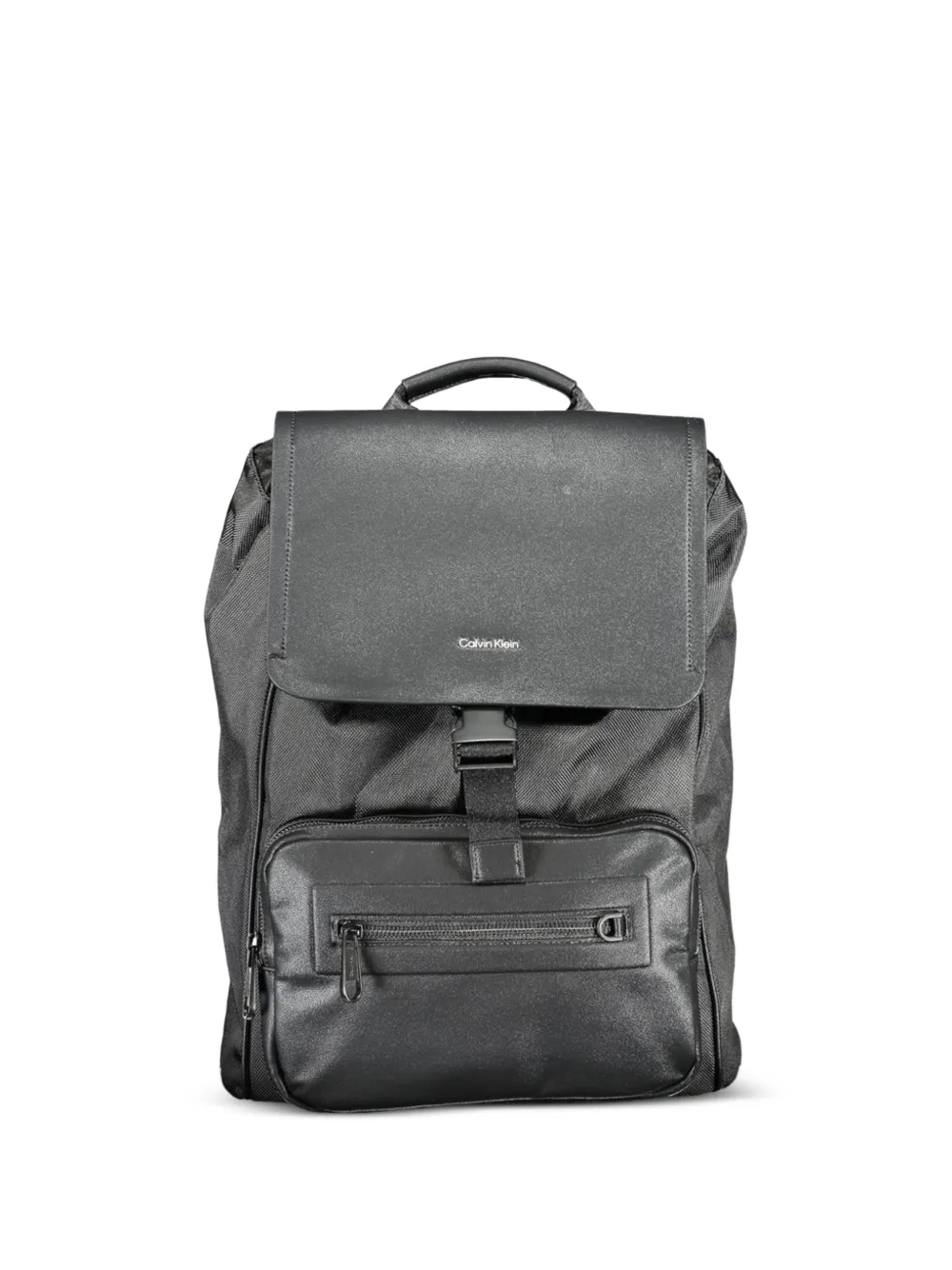 Calvin Klein buckle-fastening backpack - Grigio