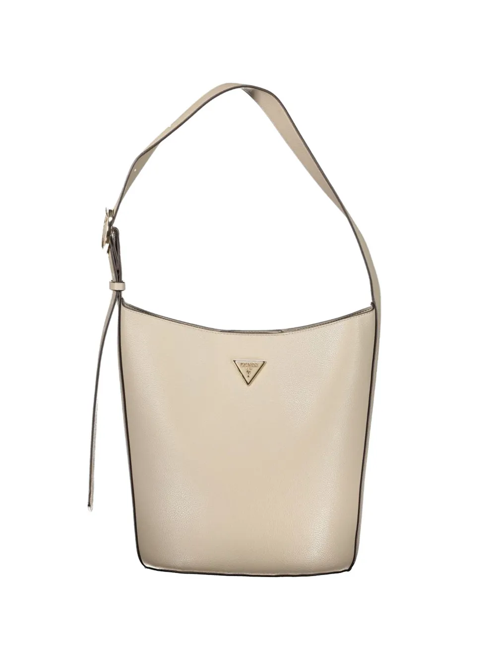 GUESS USA logo-plaque pebble-grain tote bag - Grigio