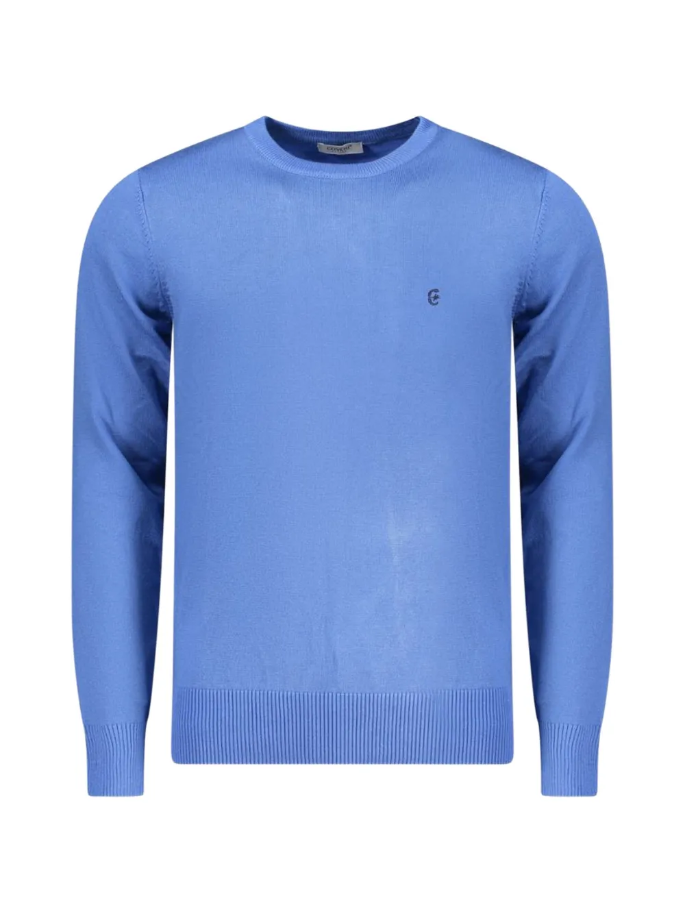 COVERI MOVING Pullover mit Logo-Stickerei - Blau