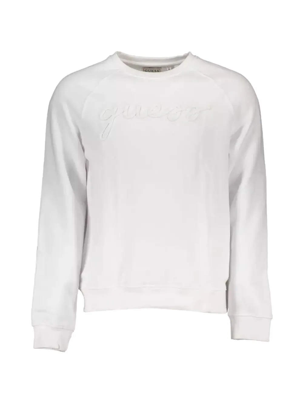 GUESS USA logo-embroidered raglan-sleeve sweatshirt