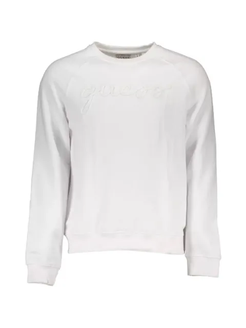 GUESS USA sweatshirt med broderet logo og raglanærmer