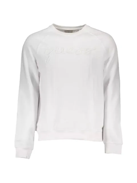 GUESS USA suéter con logo bordado y mangas raglán