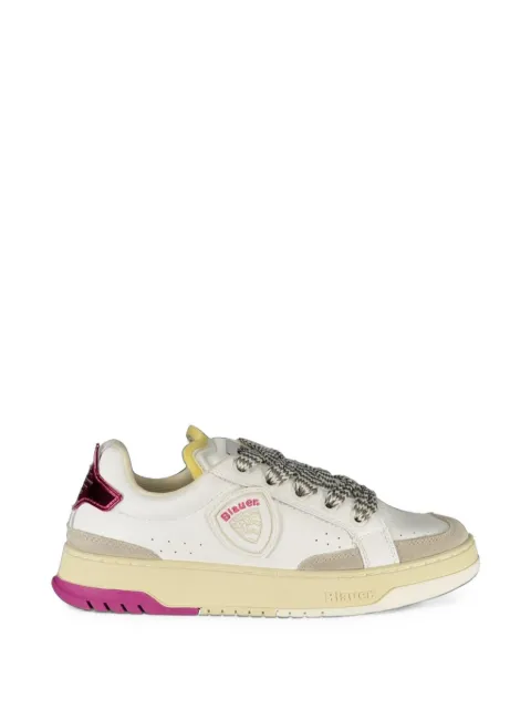 Blauer colour-block lace-up sneakers