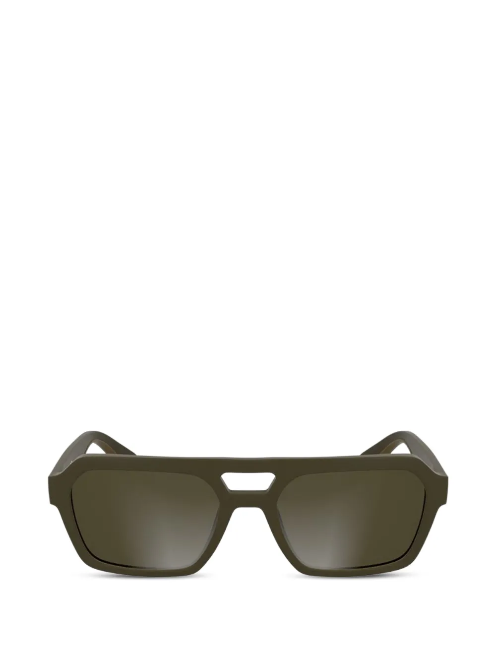 Calvin Klein square-frame sunglasses - Verde