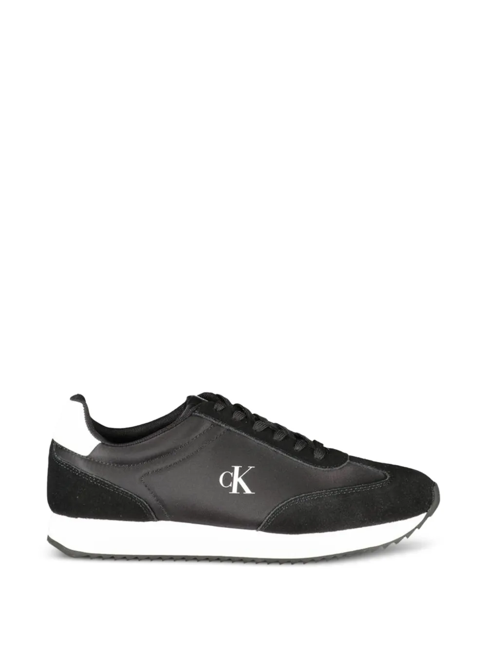 Calvin Klein logo-print sneakers - Schwarz