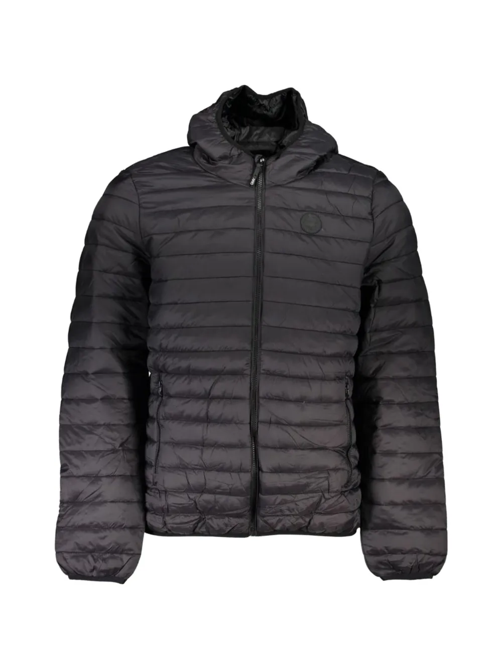 Gian Marco Venturi Vintage hooded quilted jacket - Schwarz