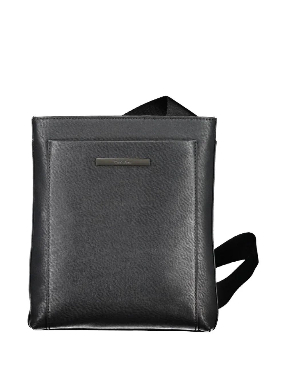 Calvin Klein logo-plaque shoulder bag - Nero