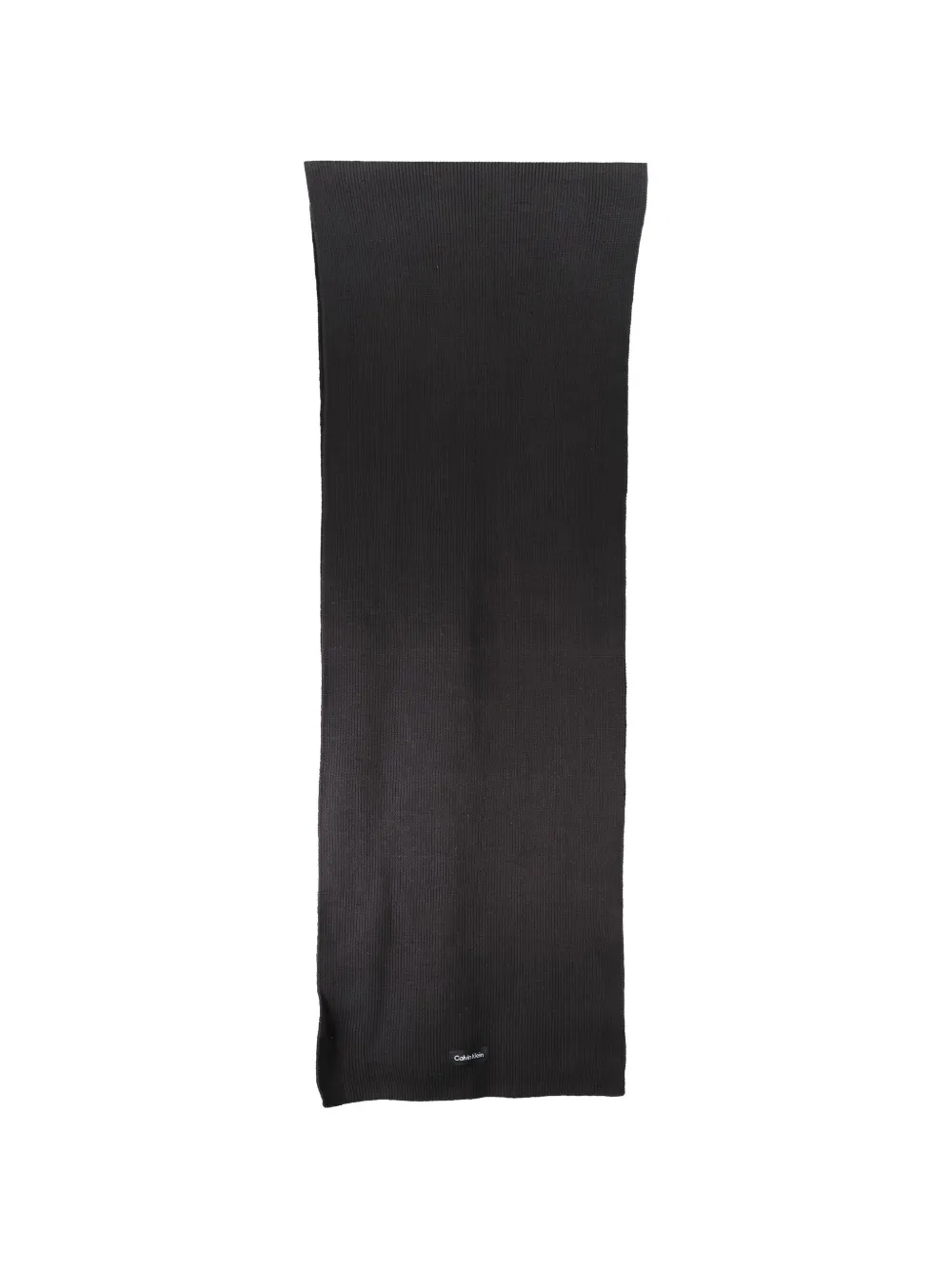 Calvin Klein ribbed-knit scarf - Nero