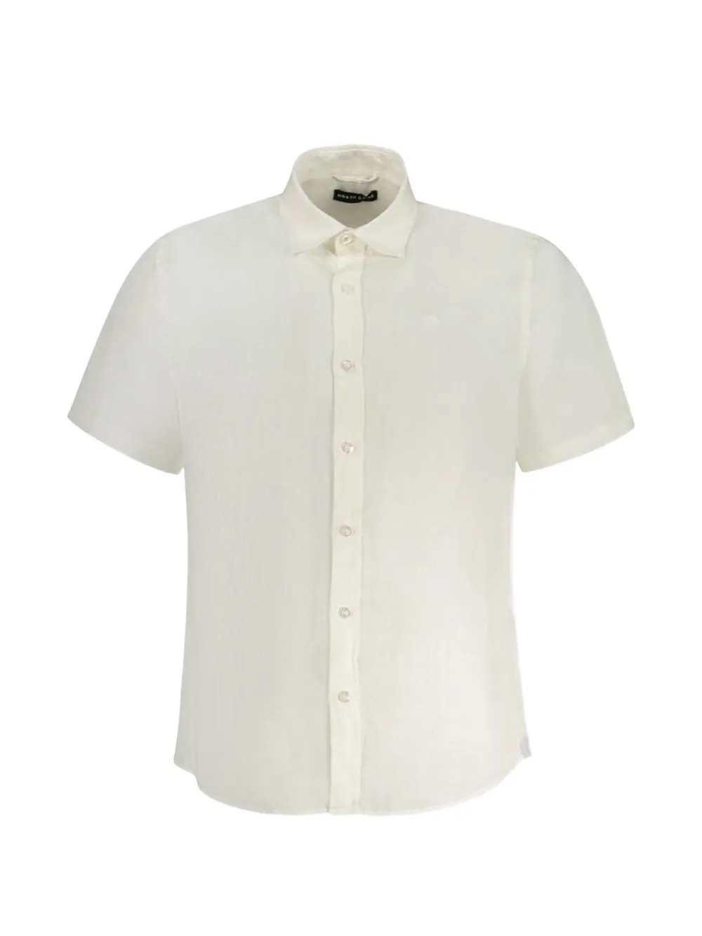 North Sails short-sleeve linen shirt - Bianco
