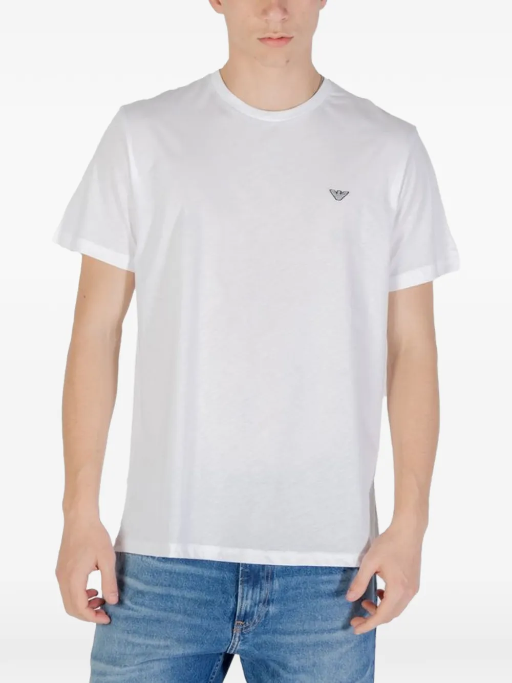 Emporio Armani crew-neck T-shirt - Bianco