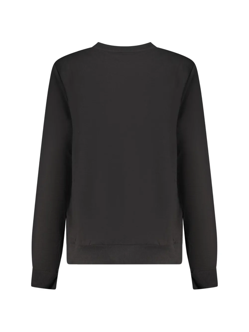 Fila Sweater met logopatch Zwart