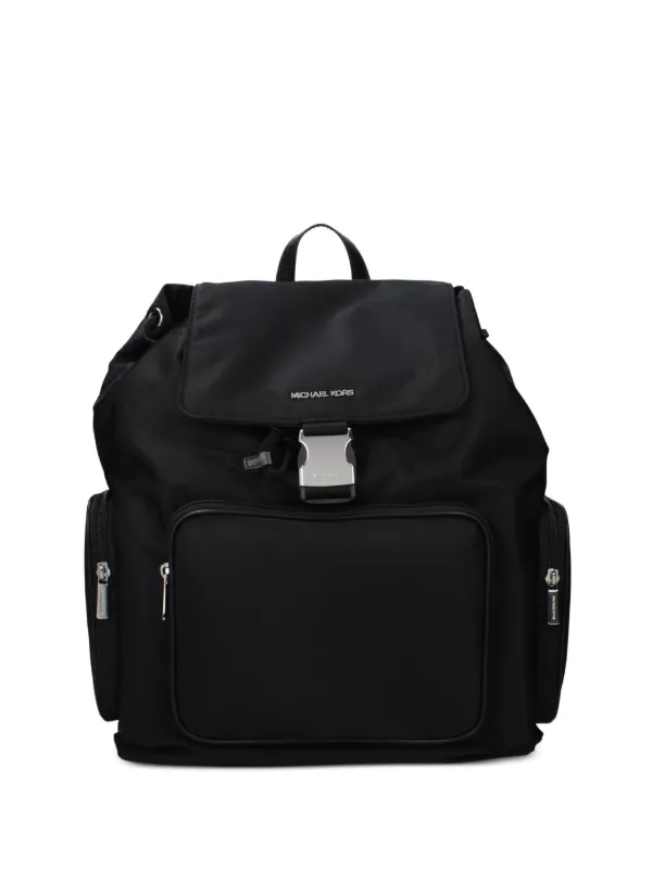 black mk backpack leather straps Michael Michael Kors Sheila Medium Signature Logo and plenty of room inside to store your laptop and other necessities. Backpack Michael Kors Black With