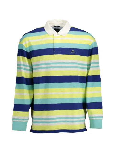 Gant striped cotton polo shirt