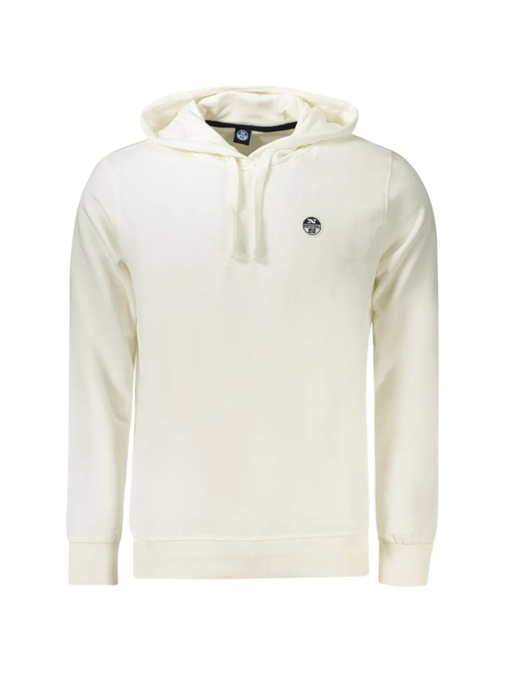 North Sails logo-detail hoodie - Toni neutri