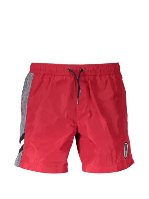 Karl Lagerfeld stripe-detail swim shorts