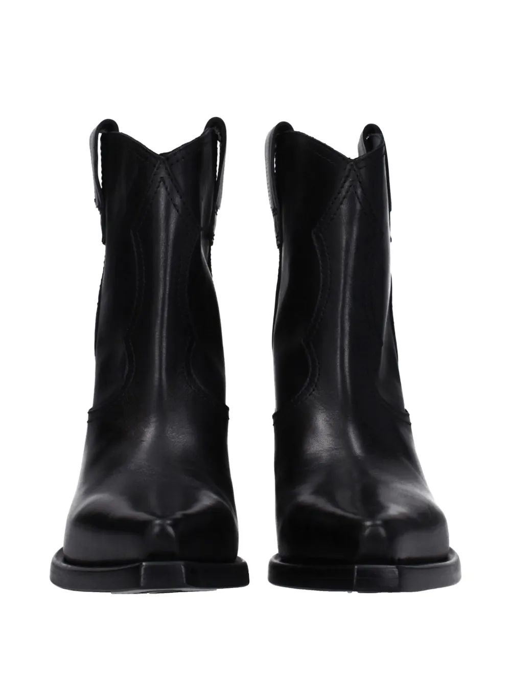 Premiata leather ankle boots Zwart