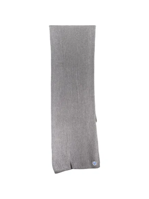 North Sails ribbed-knit scarf