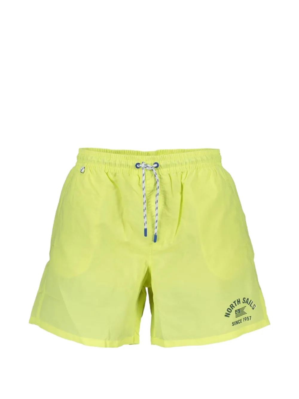 North Sails logo-print swim shorts - Giallo