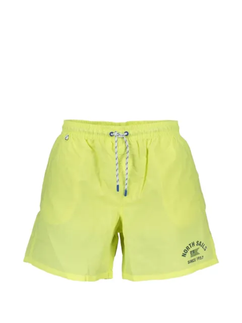 North Sails logo-print swim shorts