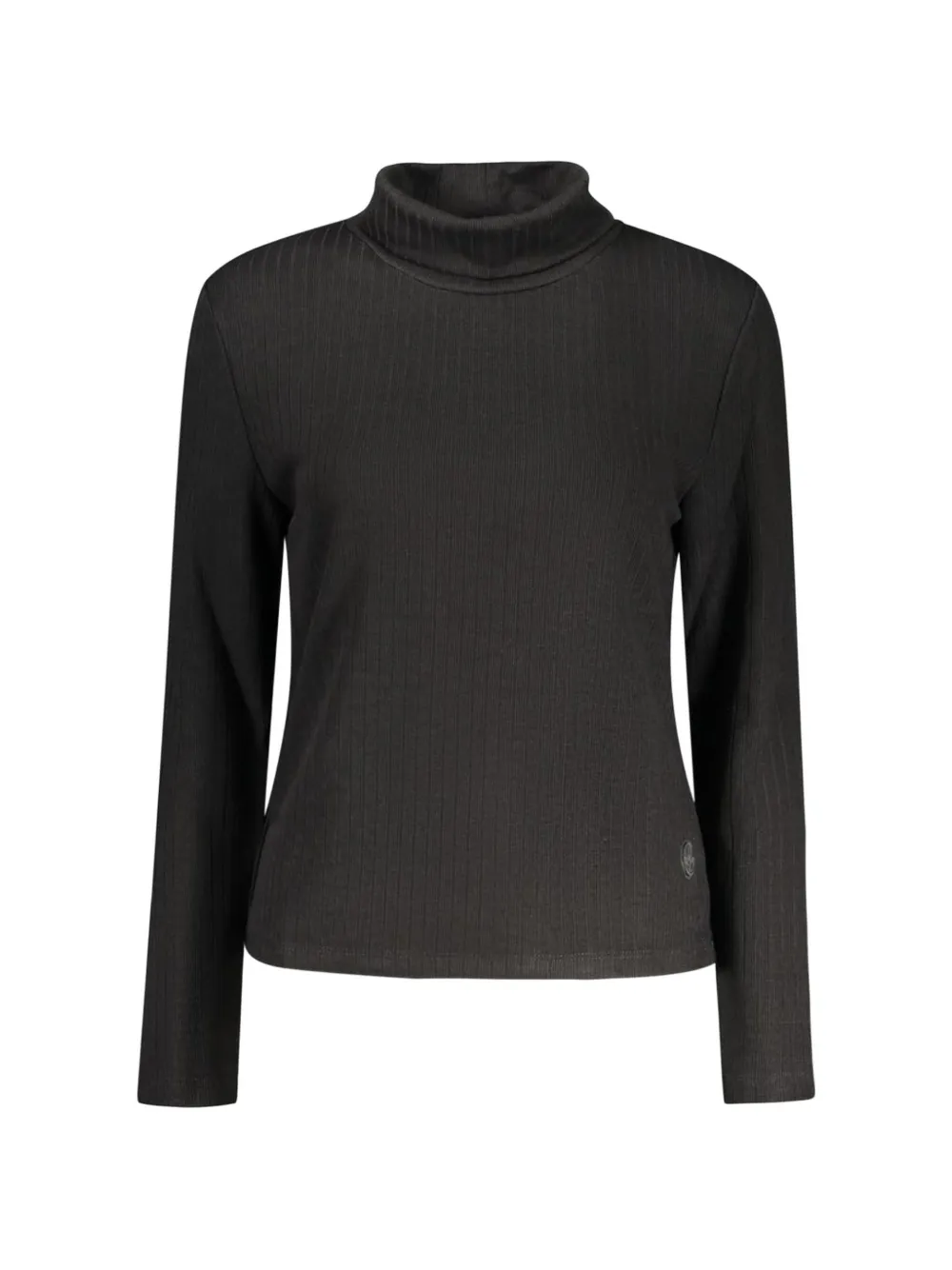 North Sails ribbed roll-neck sweater - Nero