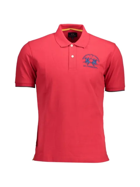 La Martina logo-embroidery polo shirt