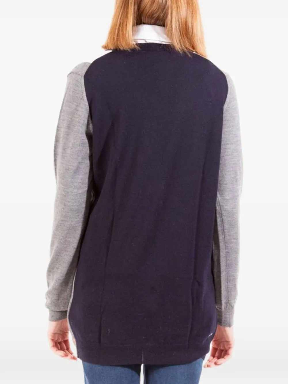 Gant Vest met colourblocking Grijs