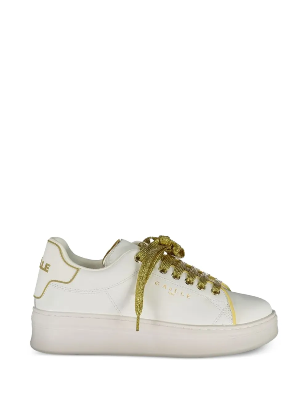 Gaelle lace-up sneakers - Bianco