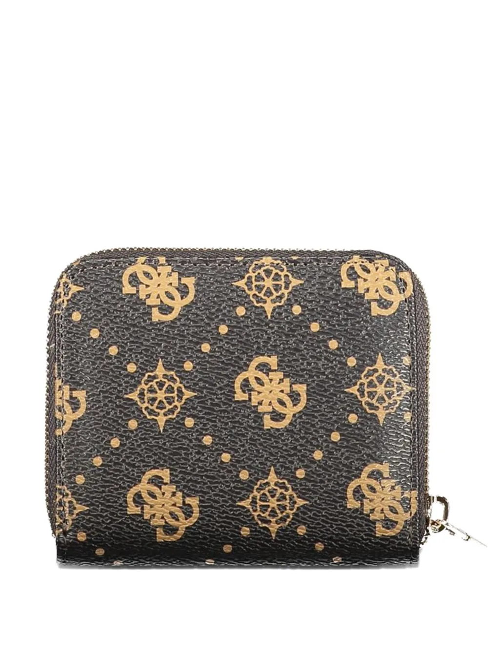 GUESS USA 4G Peony zip-around wallet - Marrone